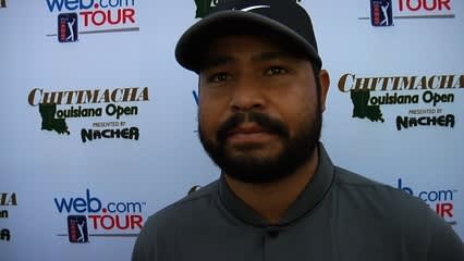 J.J. Spaun interview after Round 1 of the Chitimacha Louisiana Open
