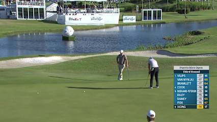 Norman Xiong's closing birdie putt at Puerto Rico