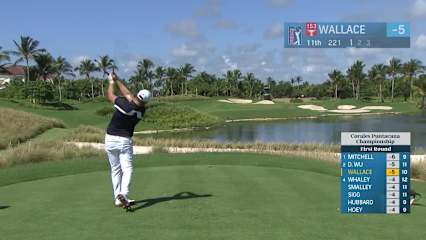 Matt Wallace's gorgeous tee shot leads to birdie at Corales Puntacana