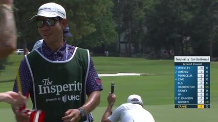 Ben Crane makes birdie on No. 12 at Insperity Invitational