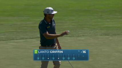 Lanto Griffin pours in sixth birdie putt of the day at Procore