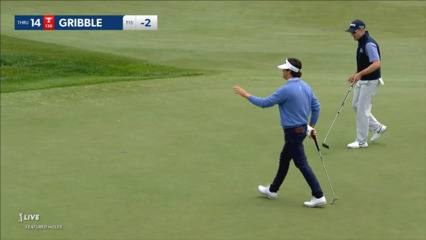 Cody Gribble makes 17-footer for birdie at RBC Canadian