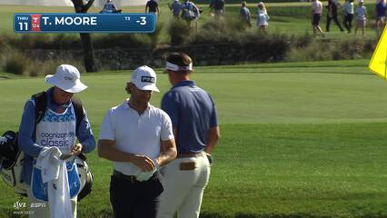 Taylor Moore makes birdie on No. 11 at Cognizant Classic