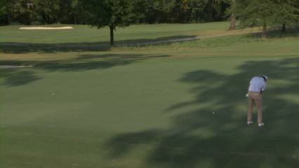 Paul Barjon sends in 31-footer for birdie at Sanderson Farms