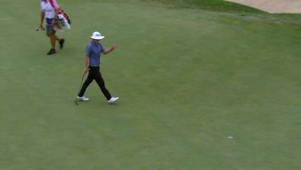 Joe Highsmith's nice tee shot sets up birdie at Nationwide Children's