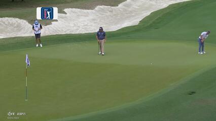 David Ford drains 51-foot eagle putt on No. 14 at Valero
