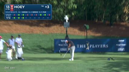 Rico Hoey hits 167-yard drive to 5 feet, sets up birdie on No. 13 at THE PLAYERS