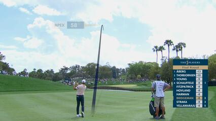 Jacob Bridgeman hits 115-yard approach to 5 feet, sets up birdie on No. 4 at THE PLAYERS