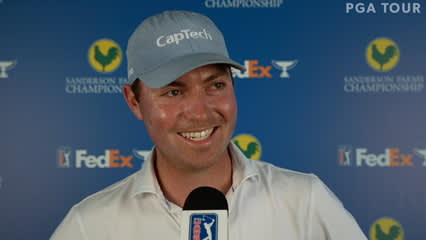 Ben Griffin's interview after Round 2 of the Sanderson Farms
