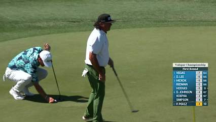 Pat Perez makes birdie on No. 10 at Valspar