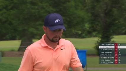 Alex Fitzpatrick/Matt Fitzpatrick makes birdie on No. 8 at Zurich Classic