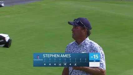 Stephen Ames makes birdie on No. 7 at Mitsubishi Electric Championship at Hualalai