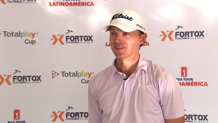 Chris Crawford after Round 3 of the Fortox Colombia Classic