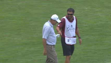 Lancaster birdies No. 11 in Round 1 of The Greenbrier Classic