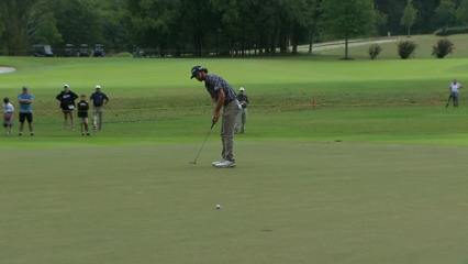 Scott Stevens curls in birdie putt at Simmons Bank Open