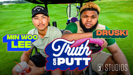 Min Woo Lee on the HOT SEAT with Druski in 'Truth or Putt' | PGA TOUR Originals