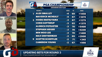 PGA Championship: Odds analysis as Aronimink leaderboard logjam continues in Round 2