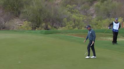 Padraig Harrington makes eagle putt on No. 11 at Cologuard