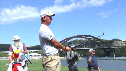 Lucas Herbert chips it close to set up birdie at WGC-Dell Match Play