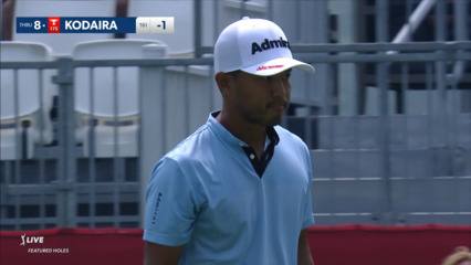 Satoshi Kodaira makes birdie on No. 17 at Rocket Mortgage