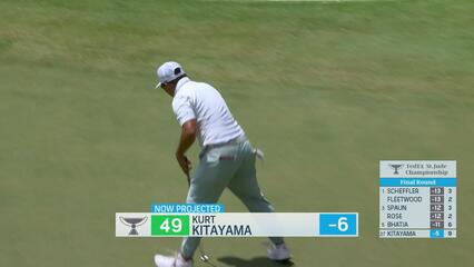 Kurt Kitayama finds the hole, jumps into top-50 with birdie at FedEx St. Jude