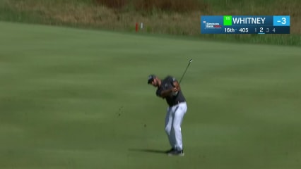 Tom Whitney hits it tight to set up birdie at Simmons Bank Open