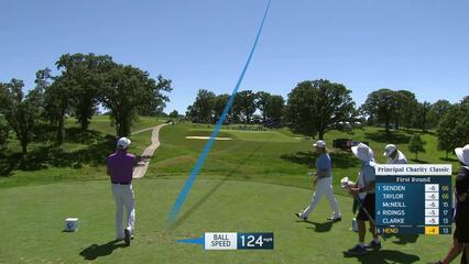Scott Hend makes birdie on No. 14 at Principal Charity Classic