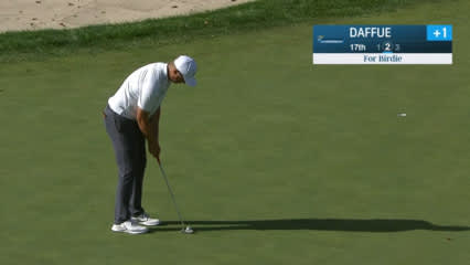 MJ Daffue holes long-range birdie putt at Nationwide Children's