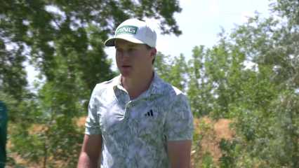 Matt McCarty converts birdie at Utah Championship