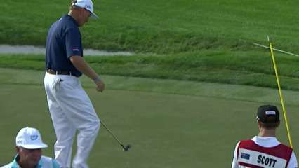 Ernie Els birdies No. 13 at Honda