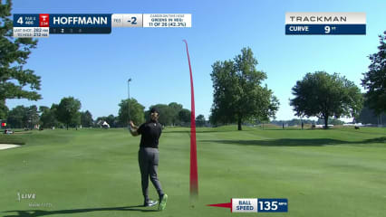 Morgan Hoffmann's 31-foot birdie putt at Travelers