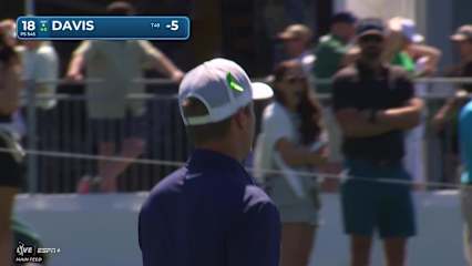 Cam Davis reaches in two to set up two-putt birdie at THE CJ CUP