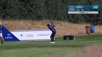 Stephen Ames makes birdie on No. 17 at Boeing Classic