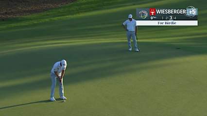Bernd Wiesberger birdies No. 9 in Round 1 at WGC-Workday