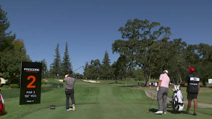 Carl Yuan nearly makes a hole-in-one at Procore