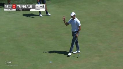 Cameron Tringale makes birdie on No. 15 at BMW Championship