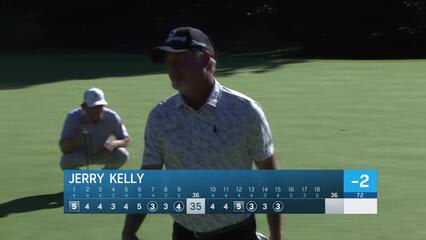 Jerry Kelly makes birdie on No. 15 at Dominion Energy Charity Classic