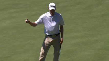 Barracuda Bonus highlights of hole No. 18 from Round 1