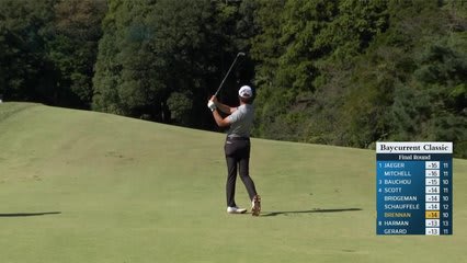 Michael Brennan's 181-yard approach sets up birdie on No. 11 at Baycurrent