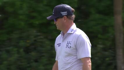 Zach Johnson makes birdie putt on No. 4 at James Hardie Pro Football Hall of Fame Invitational