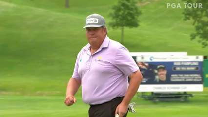 Tim Herron makes birdie on No. 5 in Round 3 at Principal