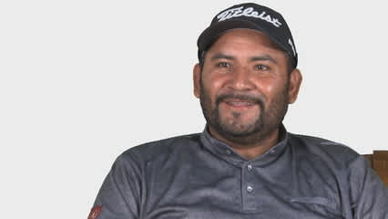José de Jesús Rodríguez on talking to his golf ball