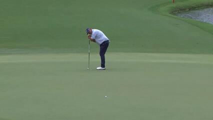 Thomas Bjørn makes birdie on No. 15 at Constellation FURYK & FRIENDS