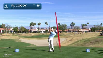 Pierceson Coody hits 170-yard tee shot to 7 feet, sets up birdie