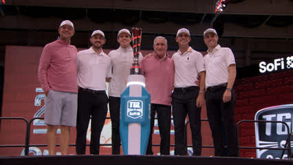 Justin Thomas teases TGL action, banter with Tiger Woods on 'The Drop'