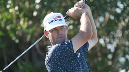 Robert Streb plays the slope for the Shot of the Day