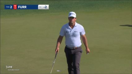 Wilson Furr's approach to 5 feet leads to birdie at Houston Open