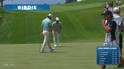 Chris Gotterup's 125-yard approach sets up birdie on No. 5 at John Deere