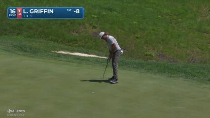 Lanto Griffin hits tee shot to 6 feet, sets up birdie on No. 16 at John Deere
