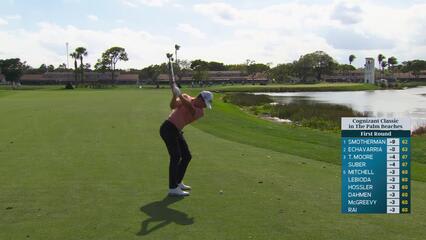 Michael Brennan hits 141-yard approach to 4 feet, sets up birdie on No. 11 at Cognizant Classic